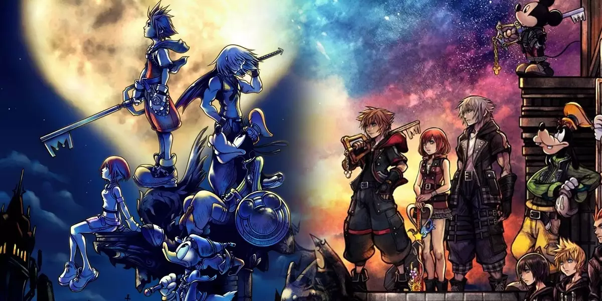 Existem 13 jogos principais de Kingdom Hearts