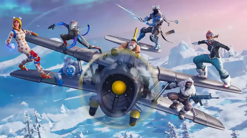 Fortnite Como encontrar e pilotar o Avião X 4