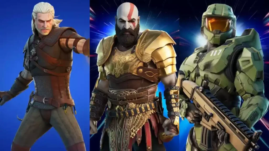 Fortnite melhores skins da Série Lendas dos Jogos
