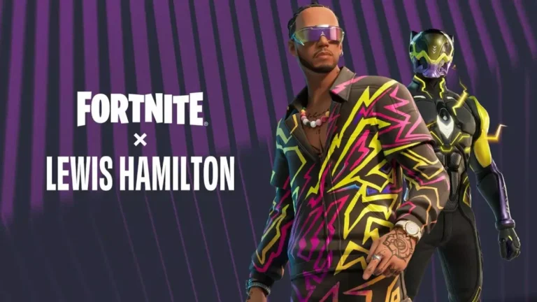 Fortnite traje Lewis Hamilton