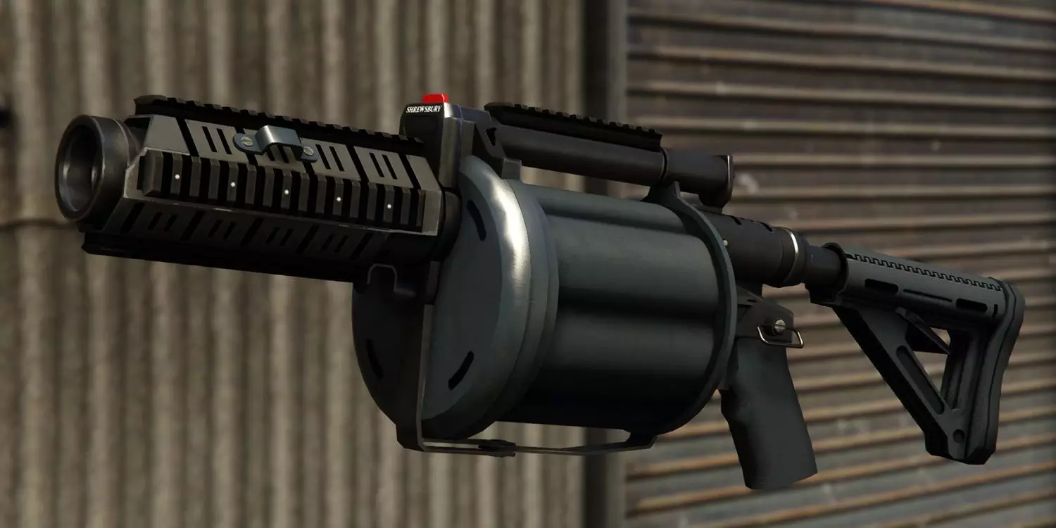 GTA 5 Armas Lançador de Granada (Grenade Launcher)