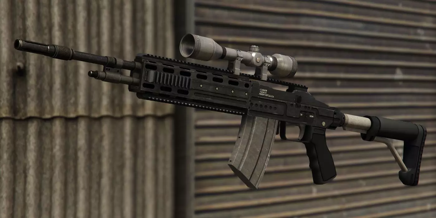 GTA 5 Armas Marksman Rifle