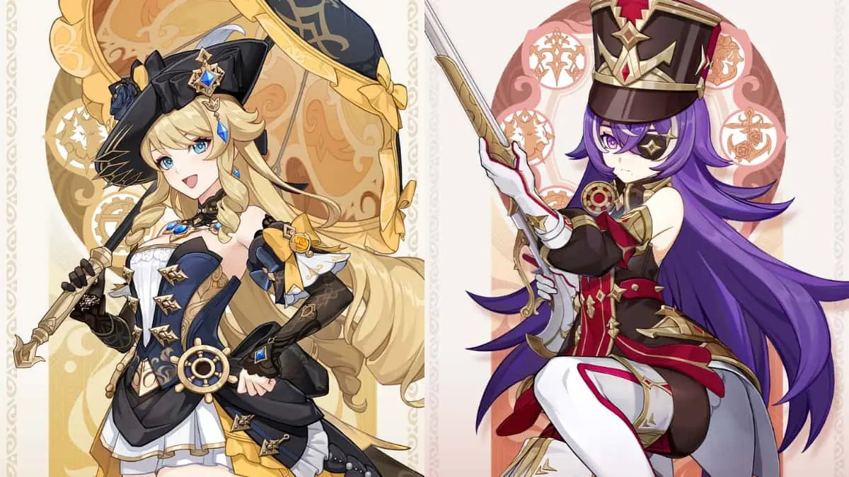 Genshin Impact revela as personagens Navia e Chevreuse