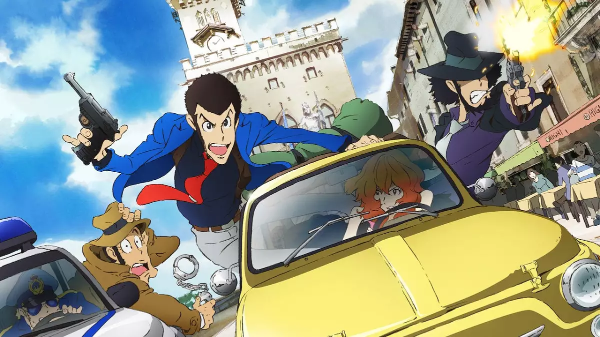Melhores Animes Retrô Lupin III