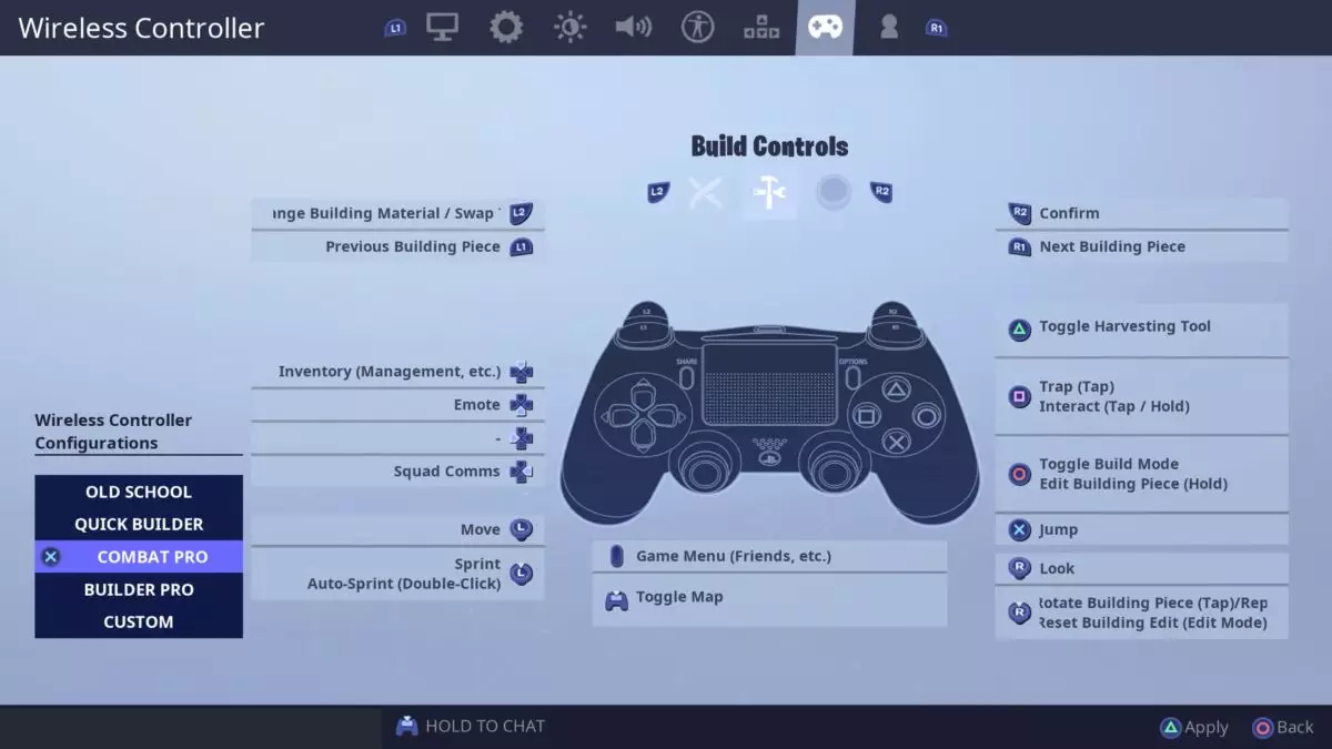 Melhores configurações do jogo Fortnite para controles