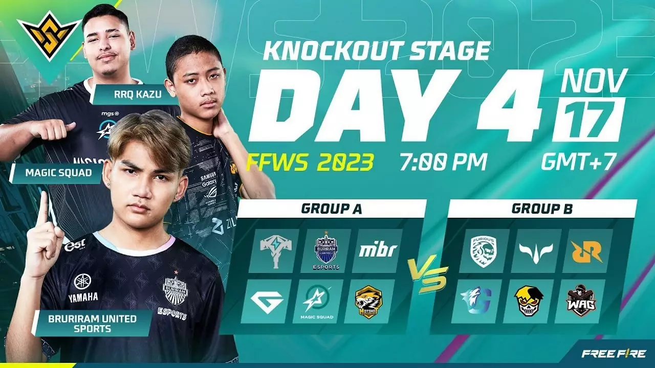Mundial de Free Fire World Series 2023 Fase do Dia 4, transmissão ao vivo, grupos, equipes e como assistir
