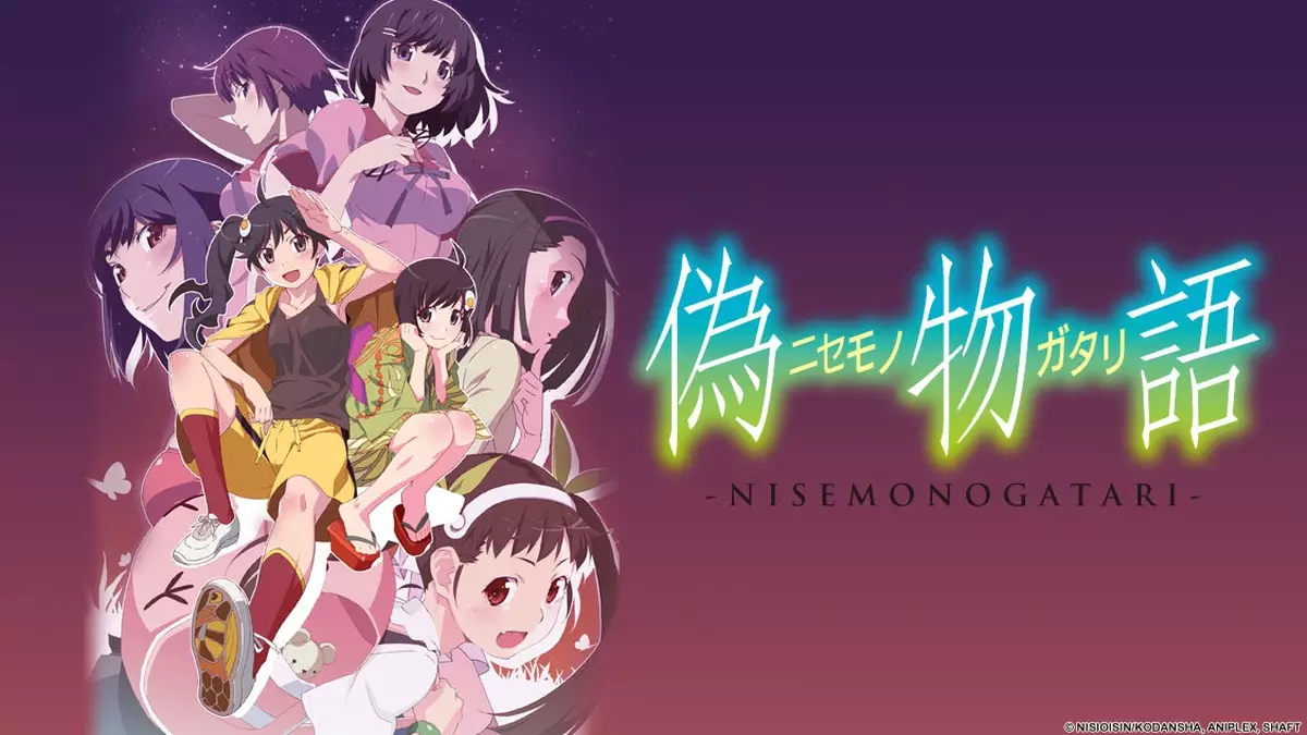 Nisemonogatari melhores animes ecchi