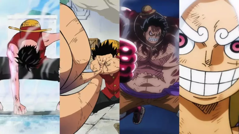 One Piece Todas as formas dos Gears de Luffy explicadas