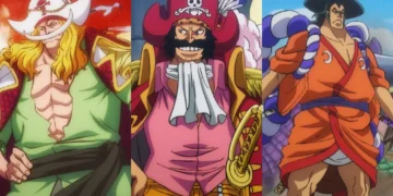 One Piece piratas mais fortes da geração Roger