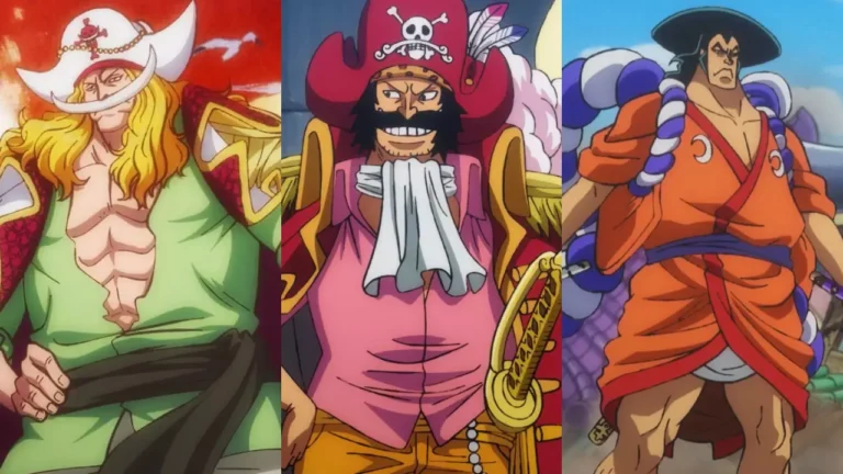 One Piece piratas mais fortes da geração Roger
