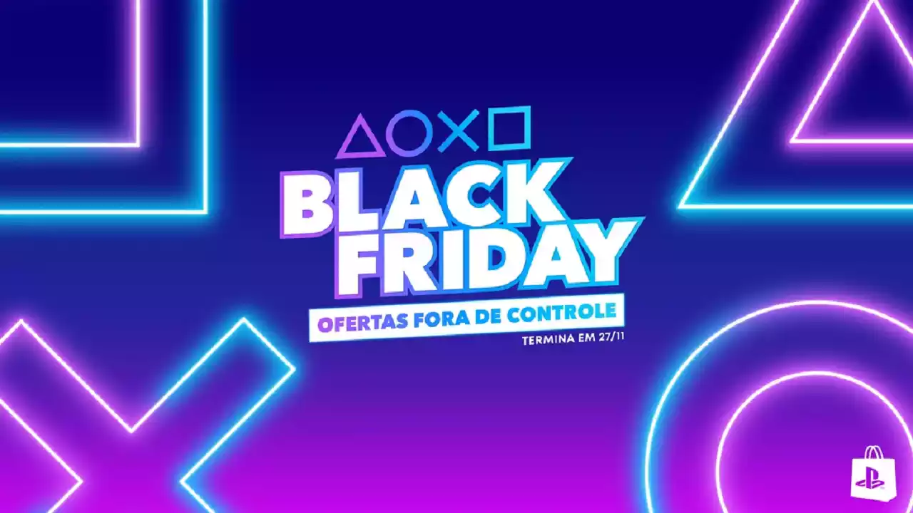 Promoção Black Friday 2023 PS Store disponível