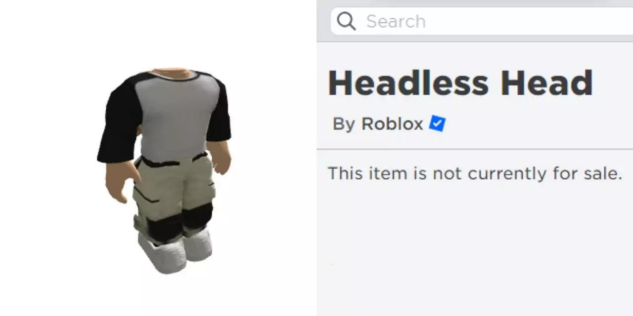 📎 COMO TER A HEADLESS NO ROBLOX DE GRAÇA *SEM R6*✨ 