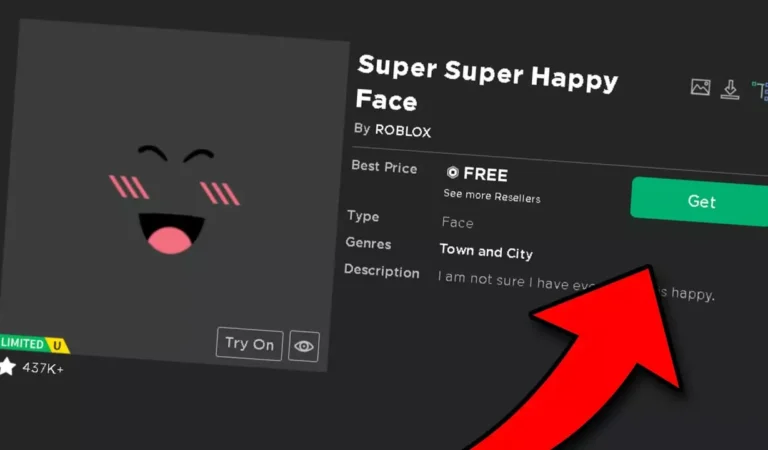 Roblox: Como ganhar uma Happy Face de graça