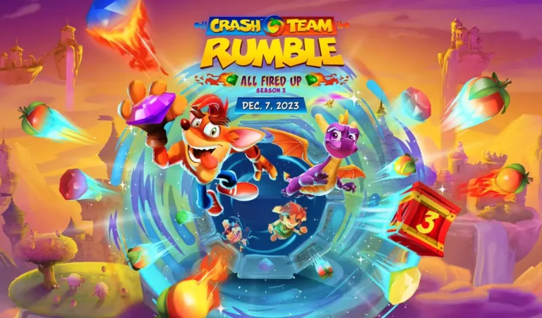 Temporada 3 de Crash Team Rumble já está disponível com Spyro e Elora