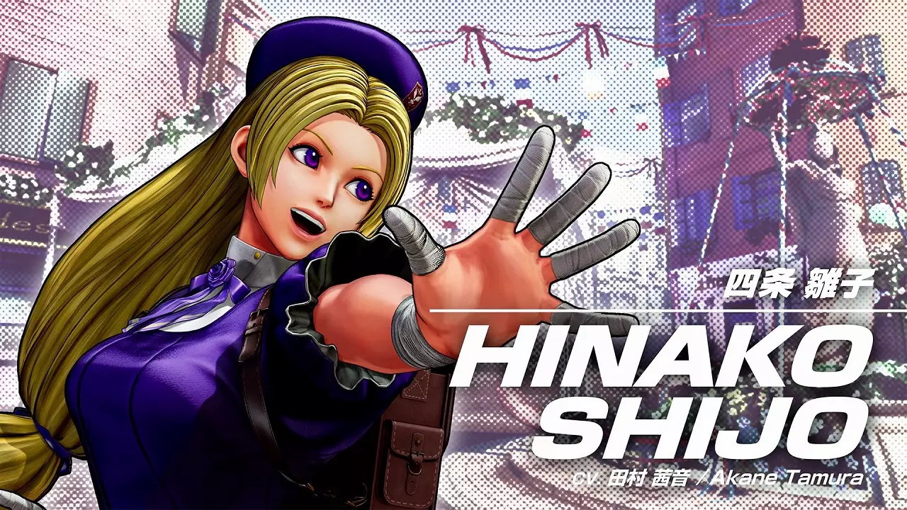 The King of Fighters XV lançará Hinako Shijo em 14 de novembro