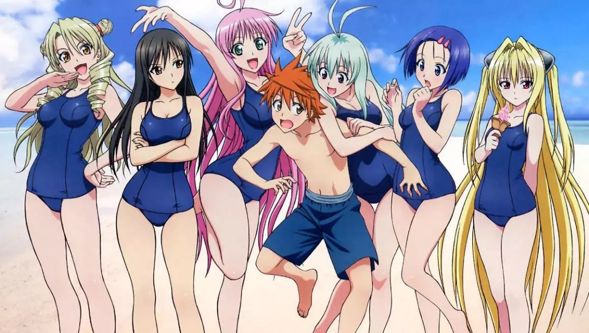 To LOVE Ru melhores animes ecchi