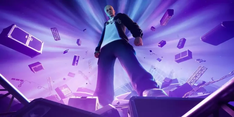 Vazamentos de Fortnite revelam skin e show de Eminem para o evento do Capítulo 4