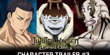 Veja trailer dos personagens Aoi Todo, Hanami e Jogo de Jujutsu Kaisen Cursed Clash