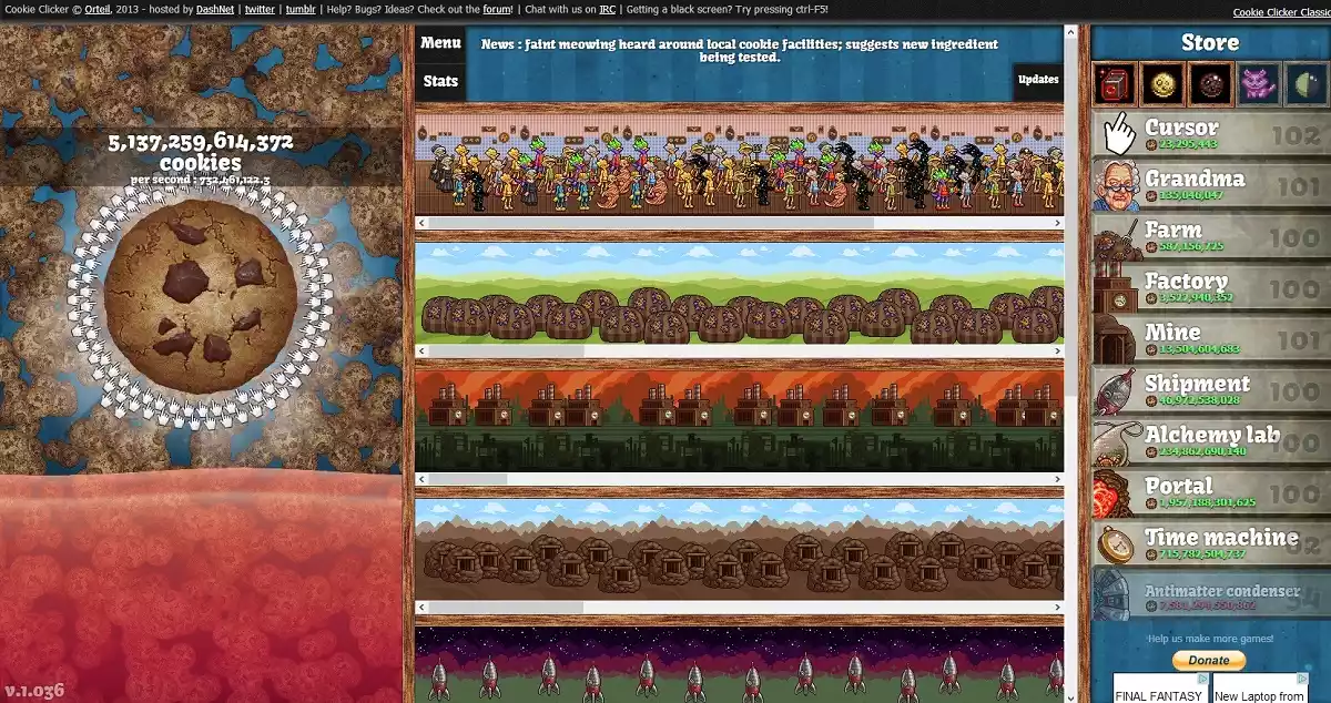 This is what happens when I found out how to cheat. : r/CookieClicker