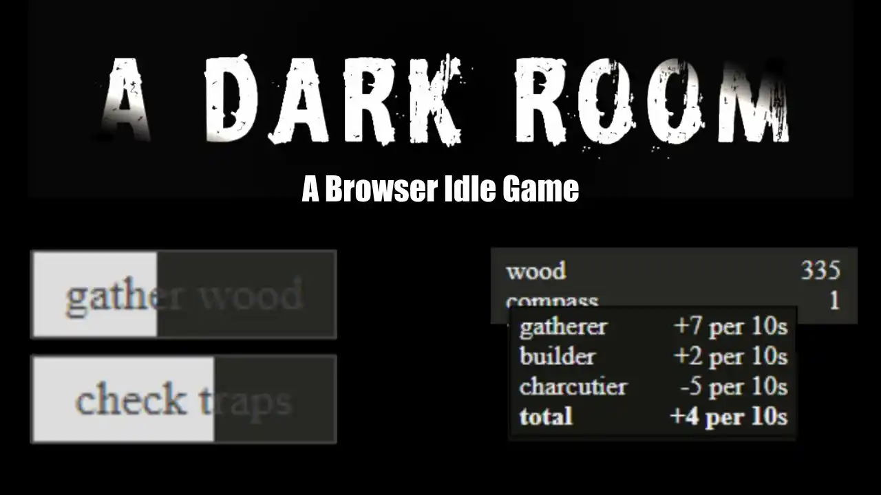 A Dark Room jogo navegador A Dark Room jogo navegador