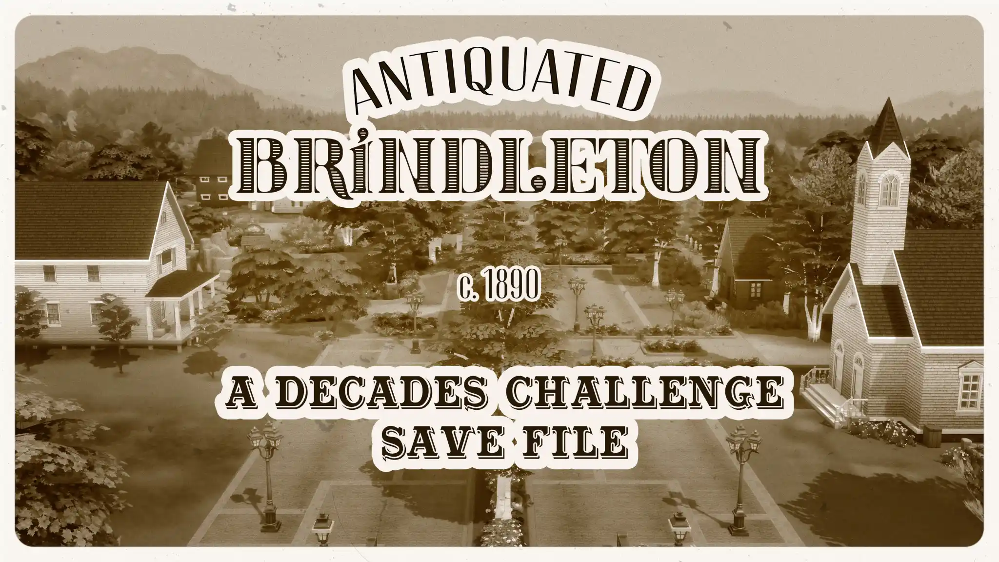 Antiquated Brindleton por Antiquated Plumbobs save file the sims 4 Antiquated Brindleton por Antiquated Plumbobs save file the sims 4