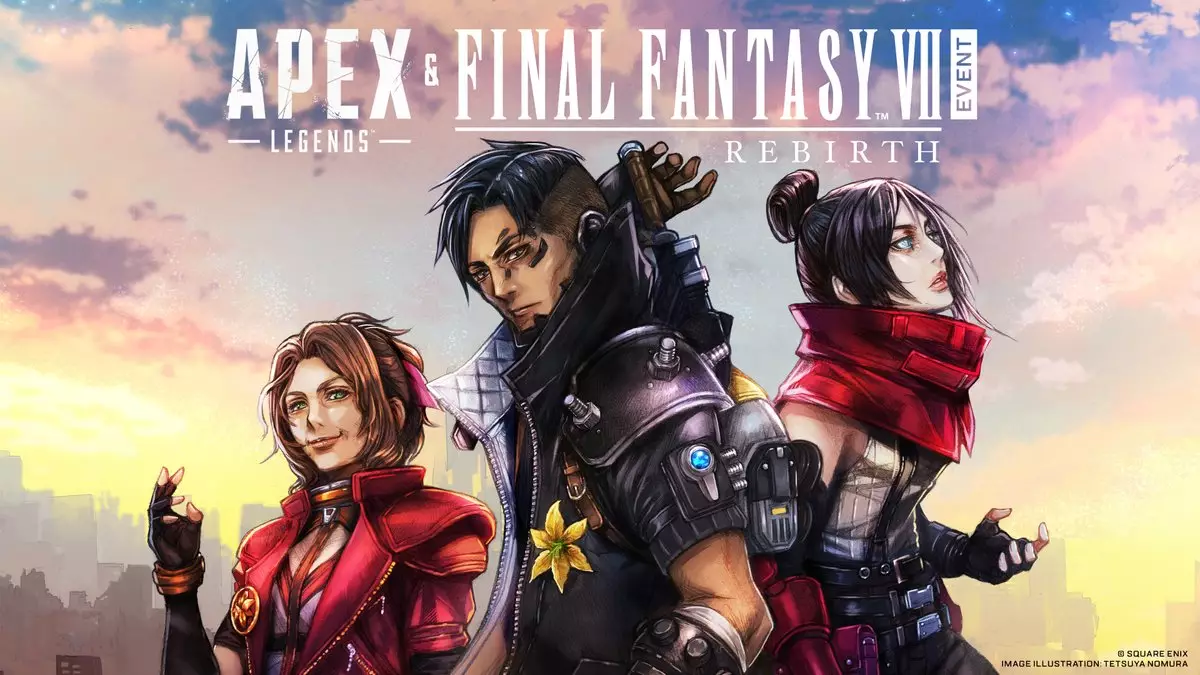 Apex Legends colaboração Final Fantasy VII Rebirth
