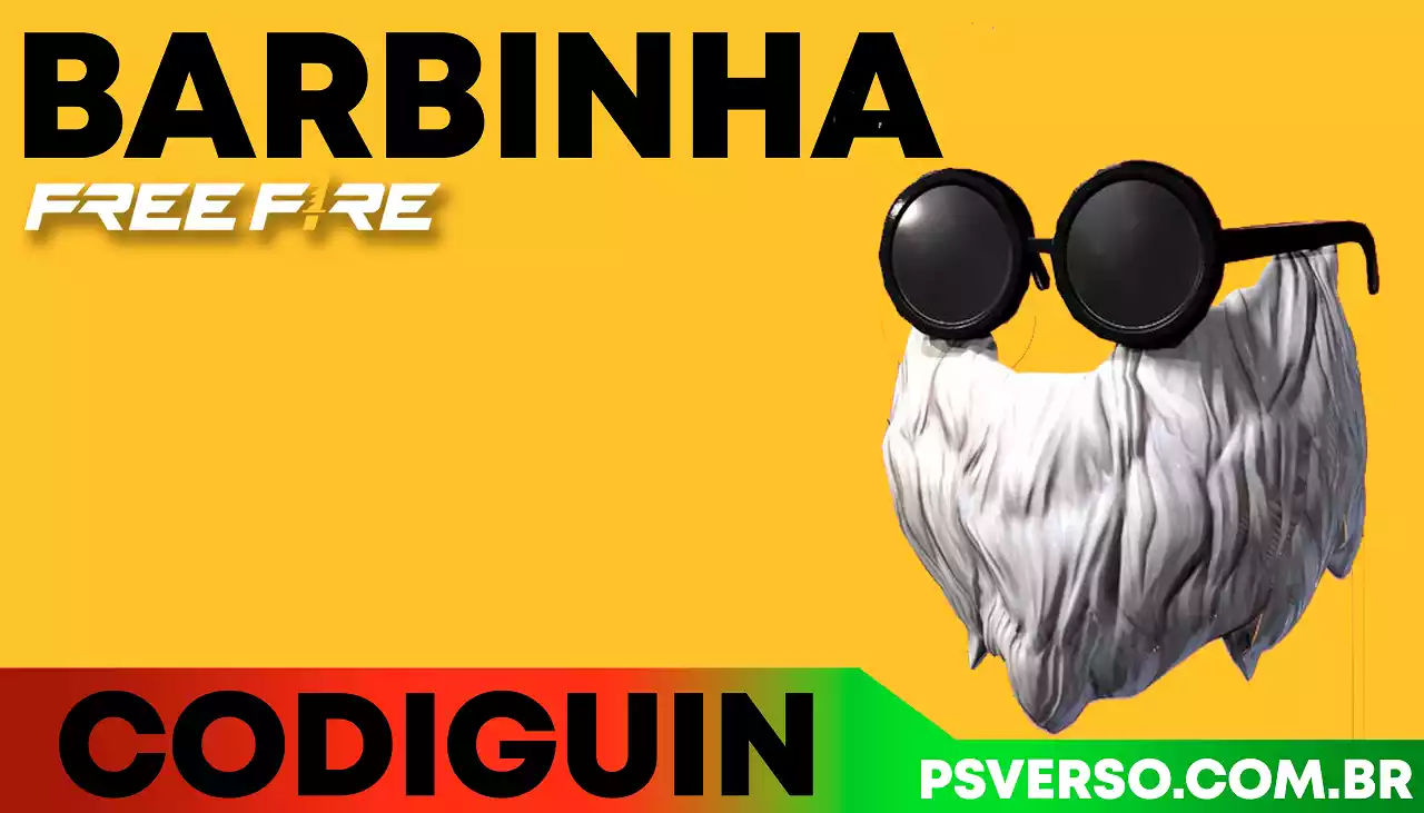 CODIGUIN FF Resgate Código Barbinha Free Fire no Rewards