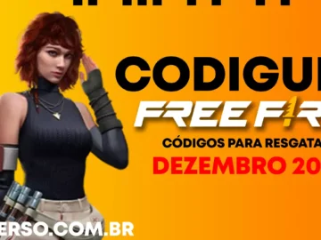Código Free Fire CODIGUIN FF ativos para resgatar Dezembro 2023