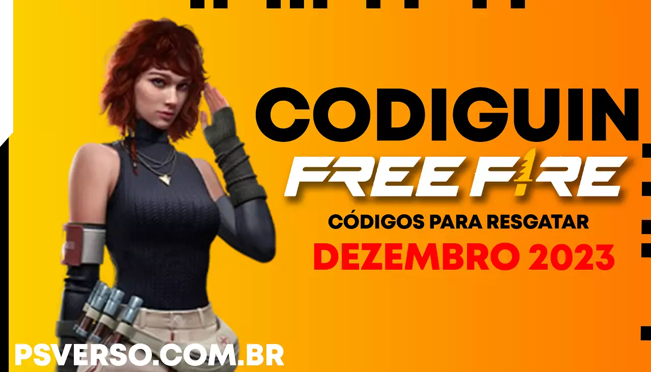 CODIGUIN FF: CÓDIGOS VÁLIDOS PARA O FREE FIRE (DEZEMBRO 2023) - Mania Free  Fire