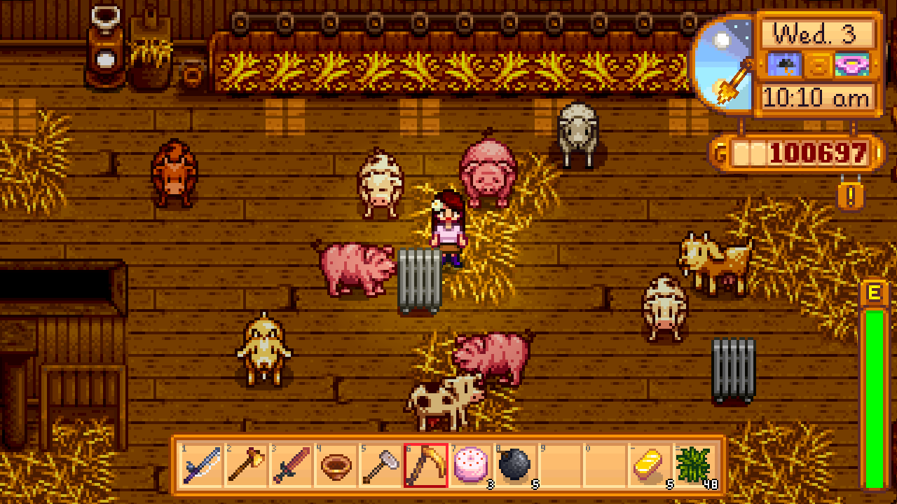 Como vender animais Stardew Valley