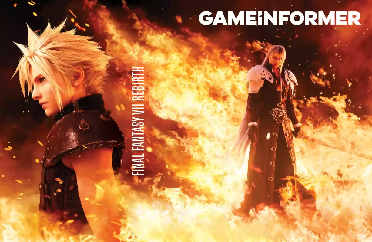 Final Fantasy VII Rebirth será capa da edição 362 da Game Informer