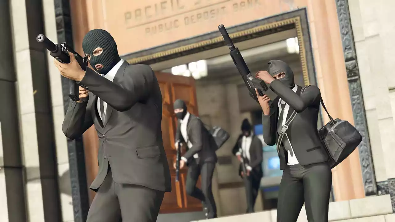 GTA 5 Online Como assaltar