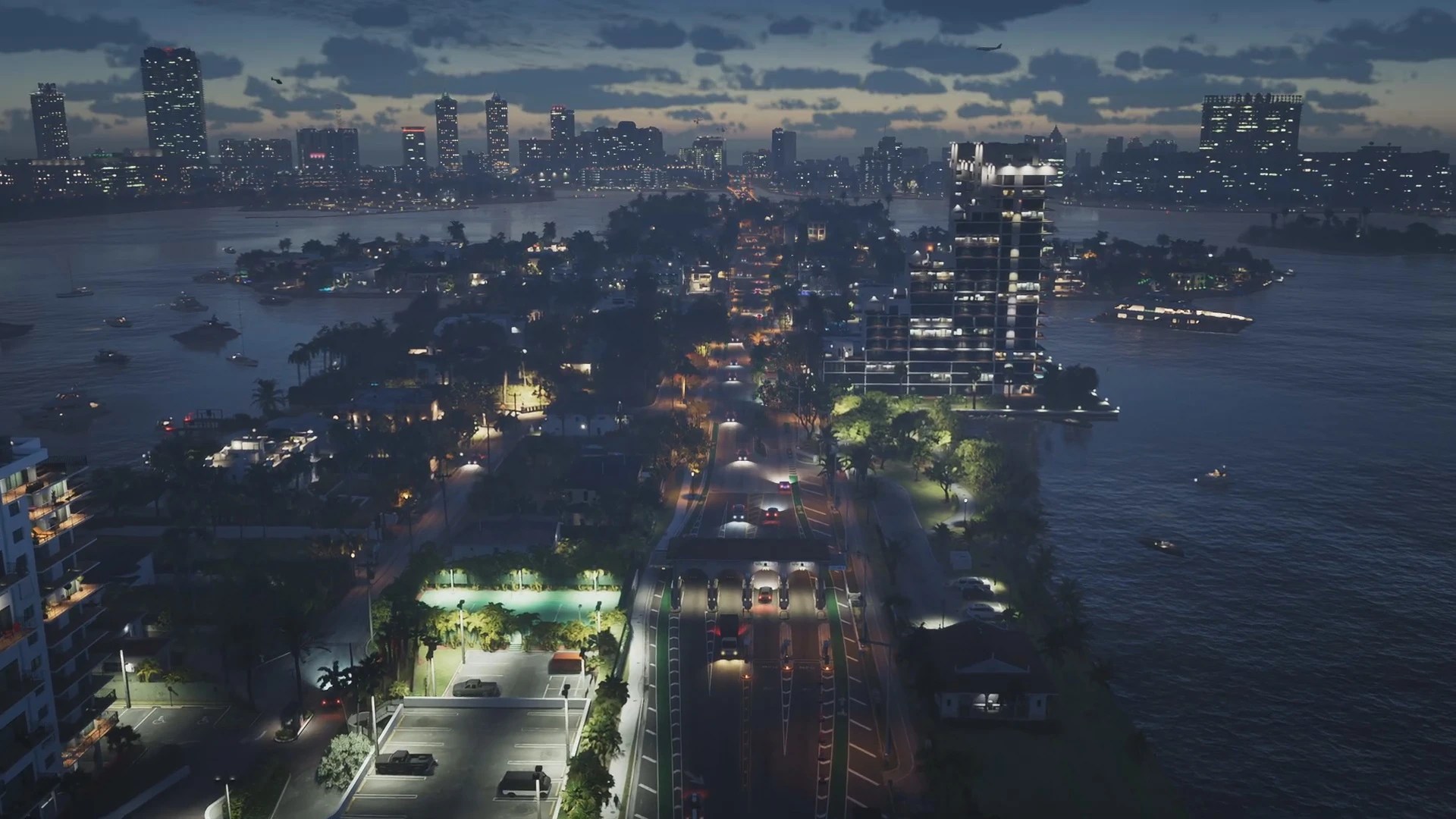 GTA 6 Trailer Vice City Drone Shot2