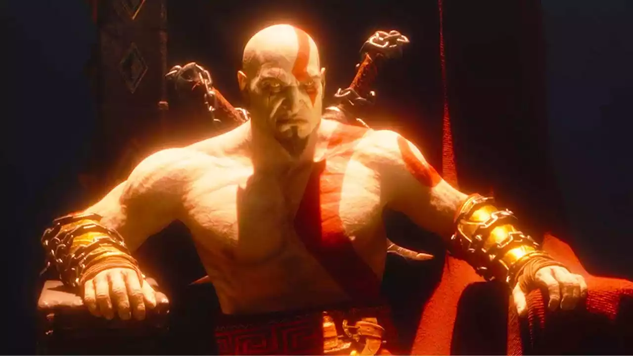 Gof of War Jovem Kratos