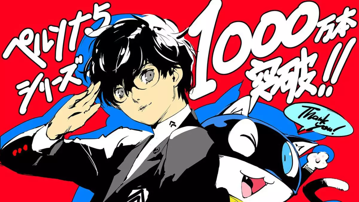 Jogo de Persona 5 já venderam 10 milhões de unidades
