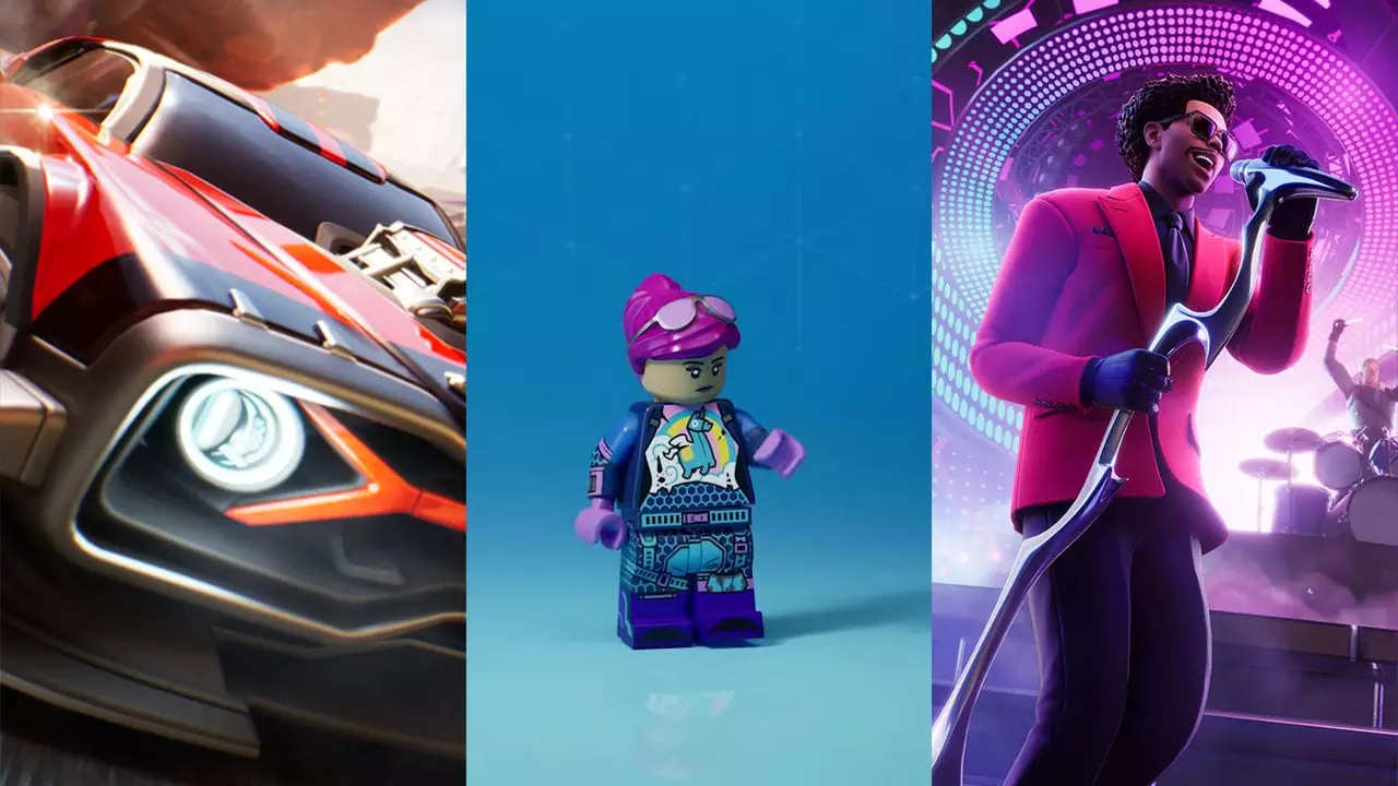 Jogos live service de Fortnite (LEGO Fortnite, Rocket Racing e Fortnite Festival) são anunciados