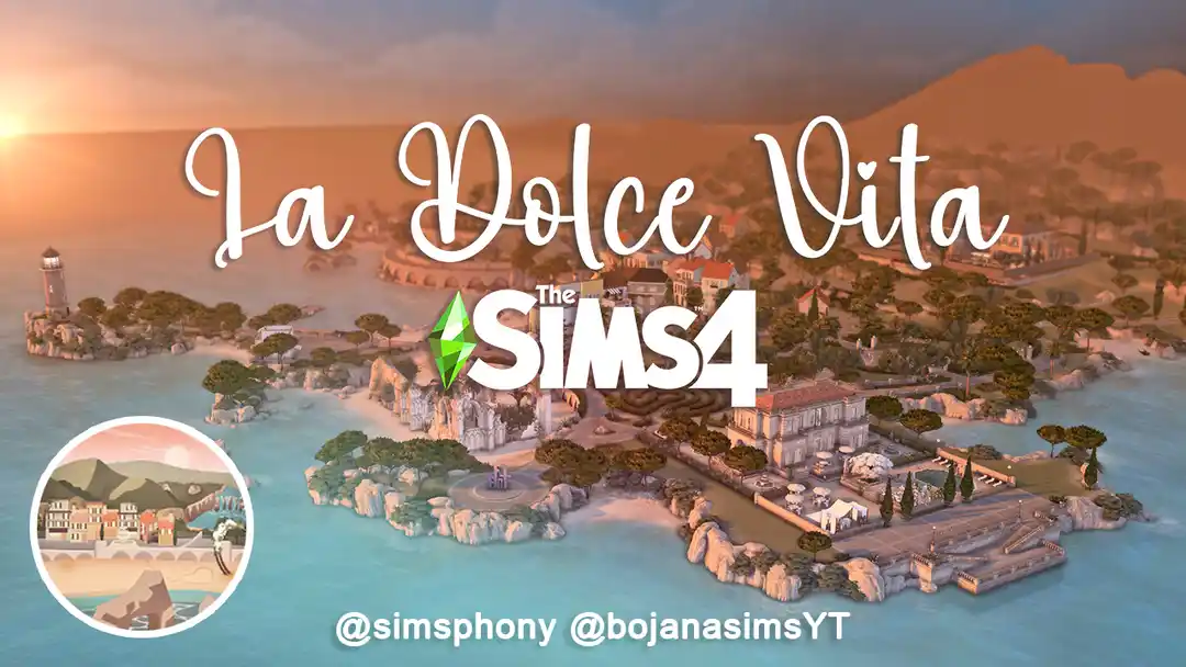 La Dolce Vita por Simsphony e BojanaSims save file the sims 4 La Dolce Vita por Simsphony e BojanaSims save file the sims 4