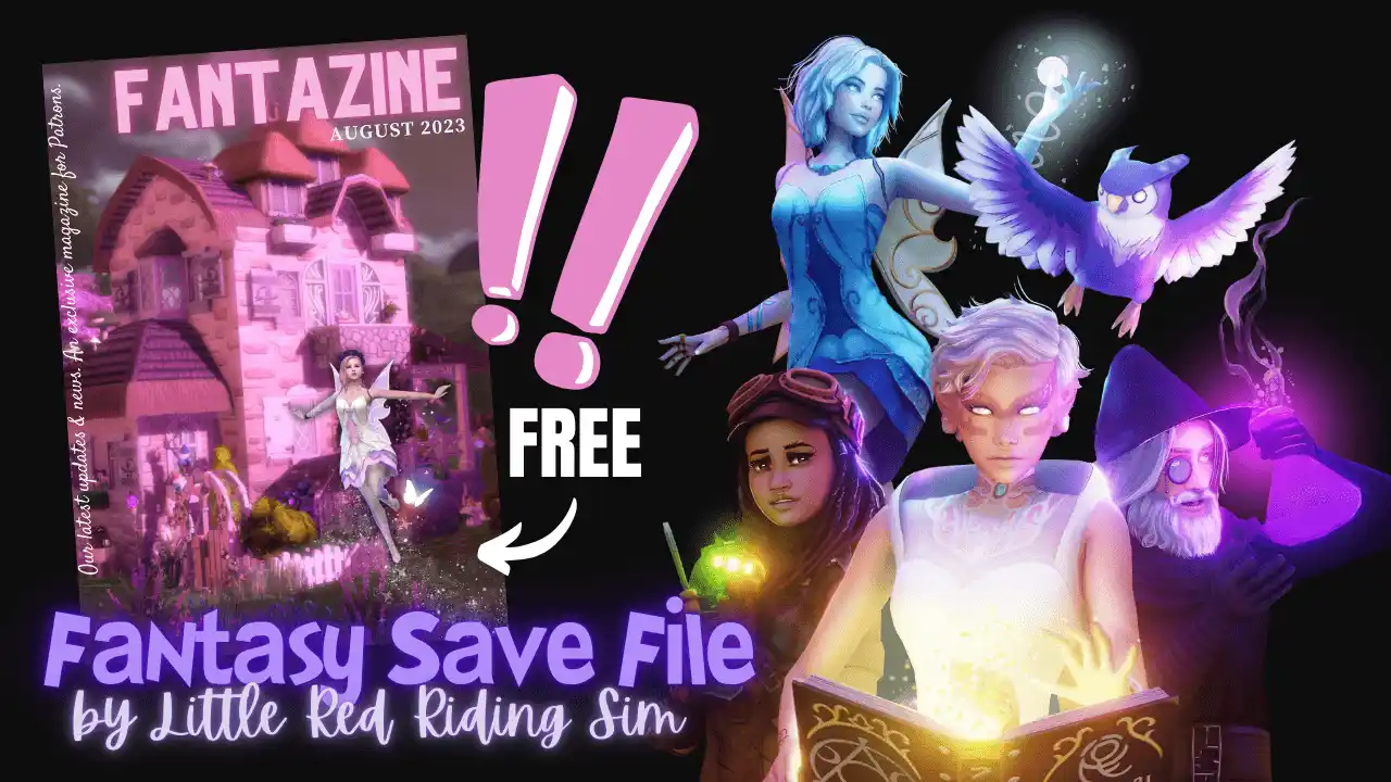 Little Red Riding Sim Fantasy Save save file the sims 4 Little Red Riding Sim Fantasy Save save file the sims 4