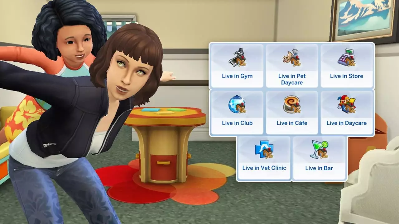 Mod Live in Business The Sims 4