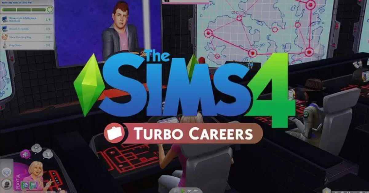 Mod Turbo Careers The Sims 4