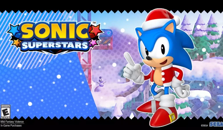 Sonic Superstars dá Sonic Holiday Costume de graça