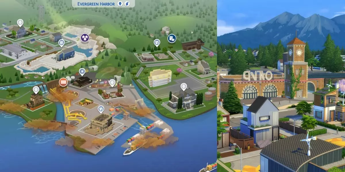 The Sims 4 Evergreen Harbor