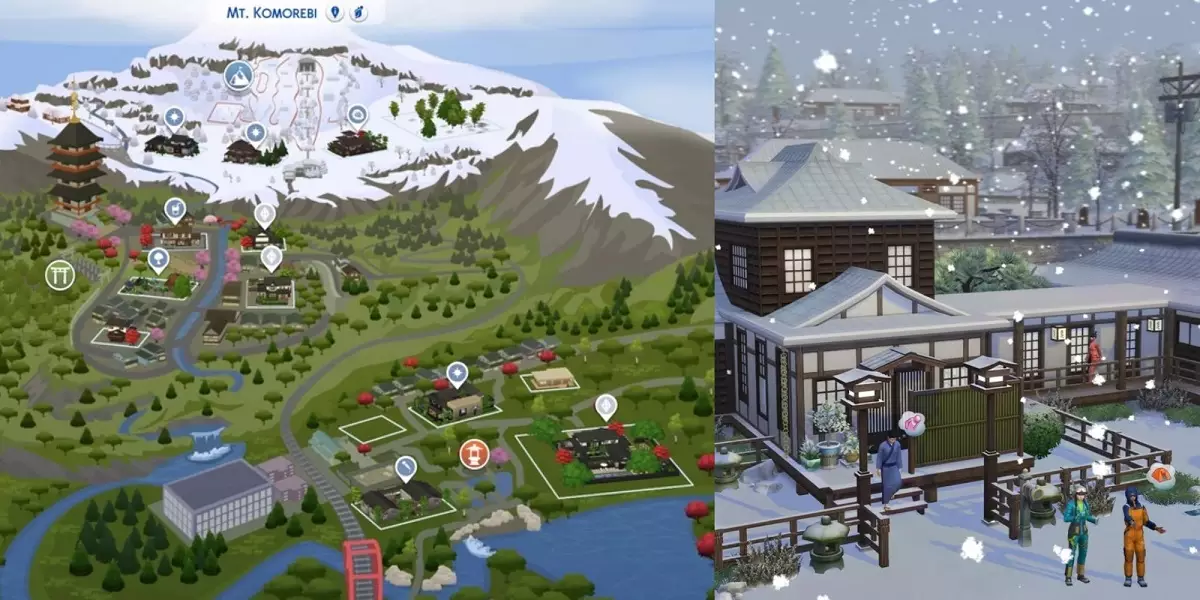 The Sims 4 Mt. Komorebi