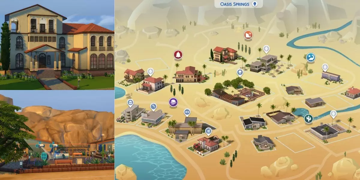 The Sims 4 Oasis Springs