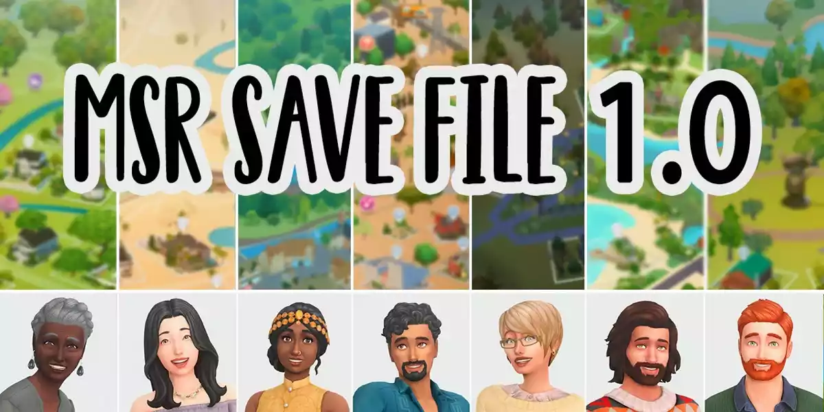 The Sims 4 Save File de MSR 1.0 por MissSimReno