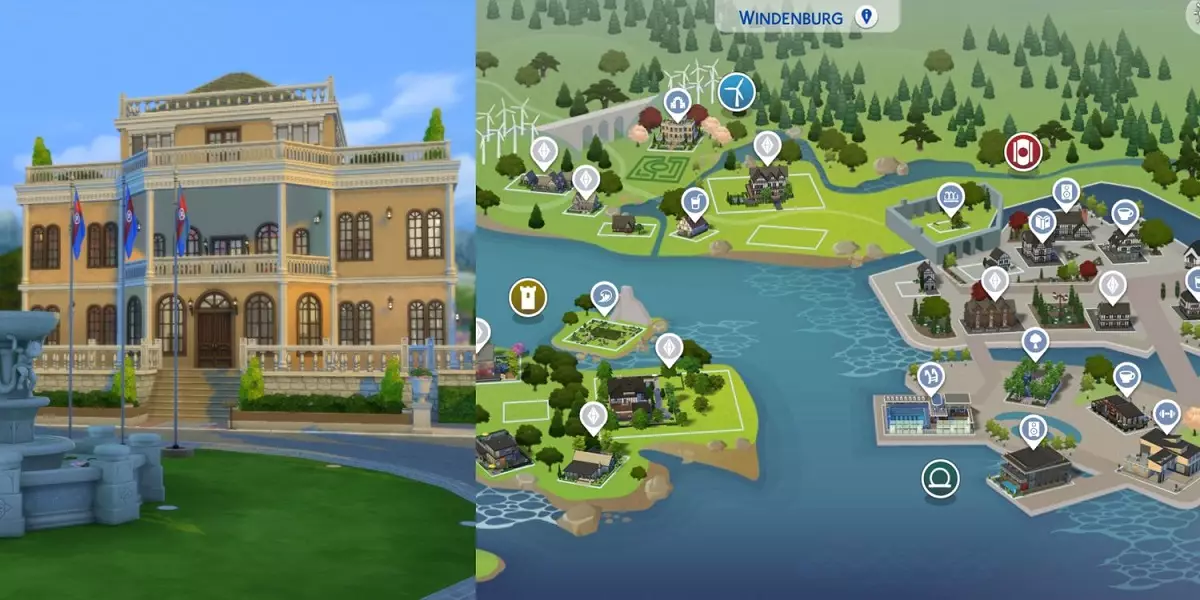 The Sims 4 Windenburg