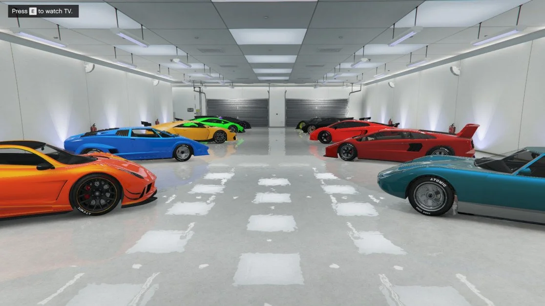 Tipos de garagens em GTA 5