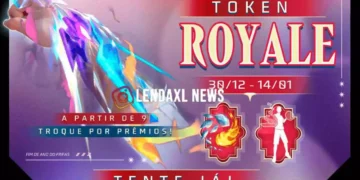 Token Royale Free Fire Punho Quebrando Gelo