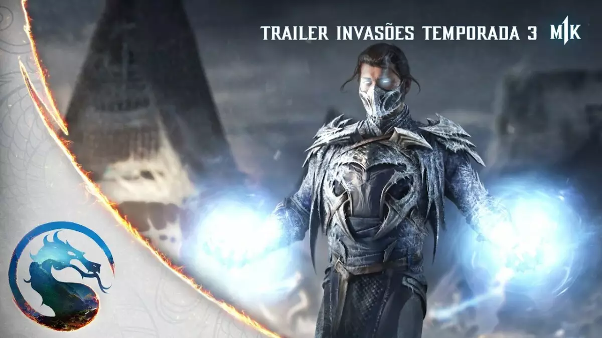 Trailer Invasões de Mortal Kombat 1 Temporada 3 Sub Zero