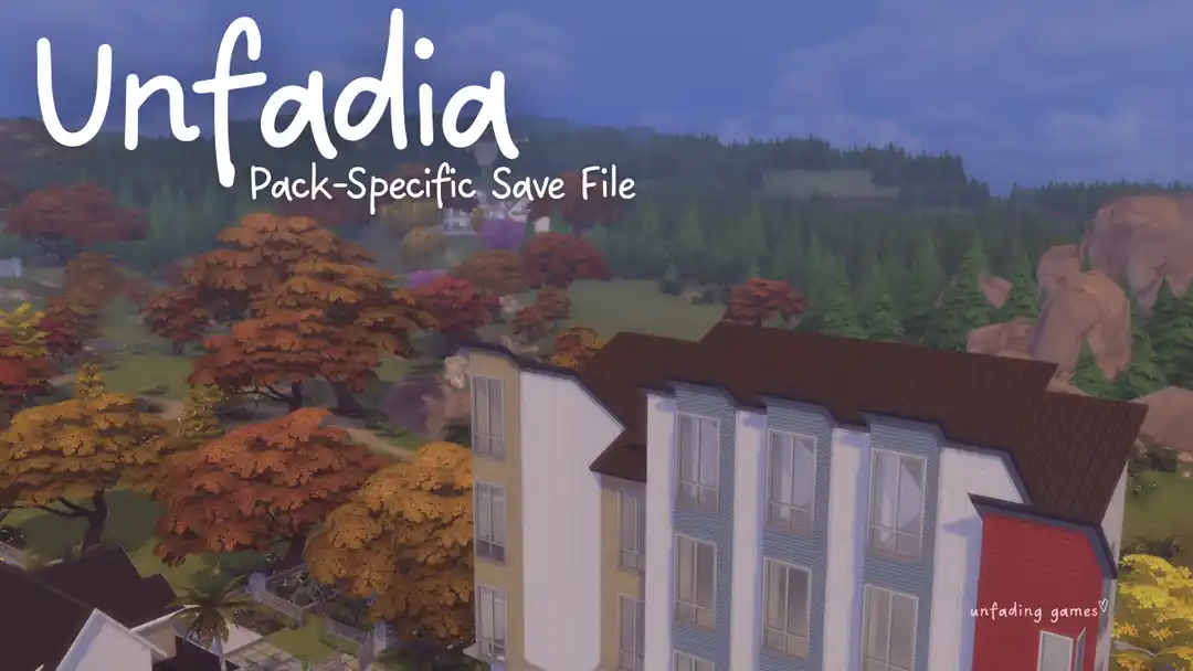 Unfadia por UnfadingGames save file the sims 4 Unfadia por UnfadingGames save file the sims 4